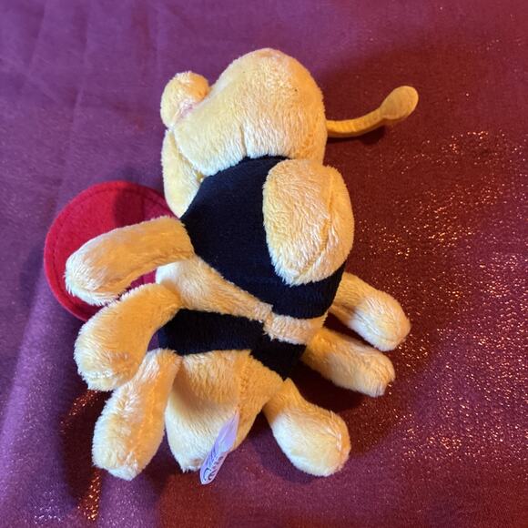 Steven Smith Stuffed Animal Happy Honey Bee Plush Toy Bug Small 7” - Picture 5 of 6